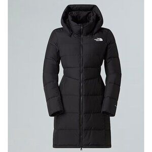 NWT The North Face Women's Metropolis Parka Jacket Slim Fit Size Small Black
